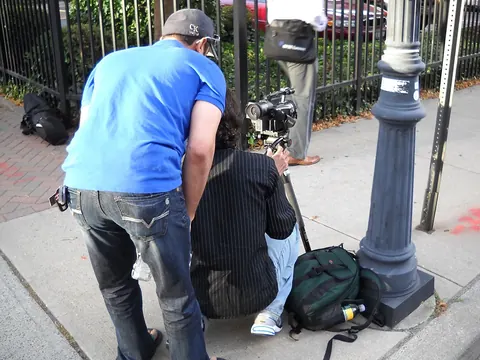 Life! Camera Action on set, 2012 — frame 7 of 37