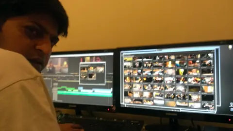Midnight Delight — Saumin Mehta making the animated opening — saumin mehta frame by frame