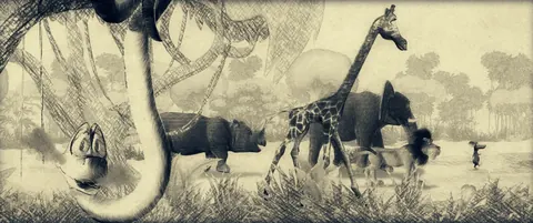 Midnight Delight — stills from the animated opening — frame 14 of 15