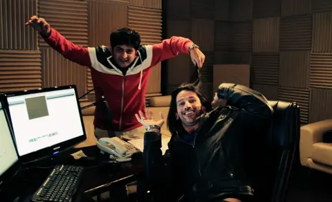 Midnight Delight — the music sessions with composer Zaher Akahshli — late in the session
