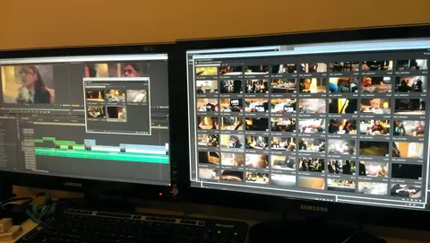 Midnight Delight — post-production — the timeline and the bins