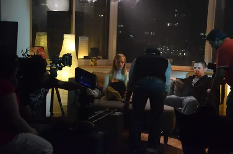 Midnight Delight on set, 2016 — frame 19 of 36