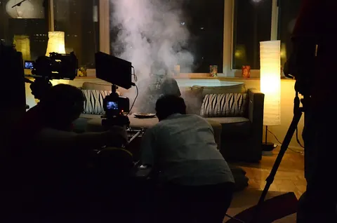 Midnight Delight on set, 2016 — frame 20 of 36