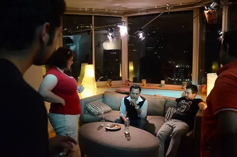 Midnight Delight on set, 2016 — frame 9 of 36